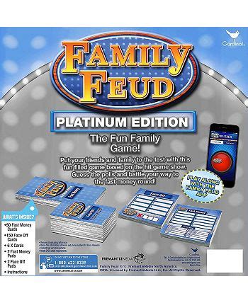 Cardinal Games Family Feud Platinum Edition, Family Party .